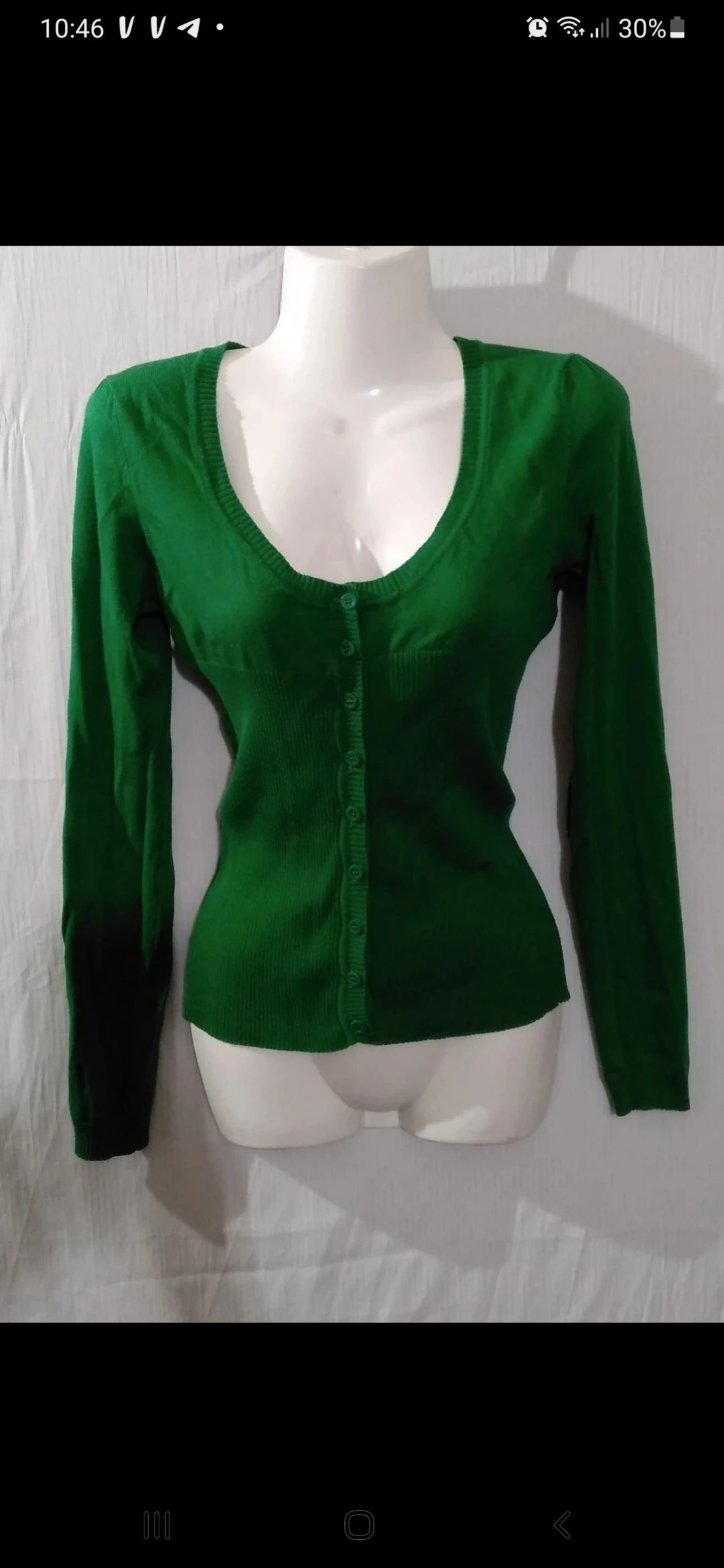 Chaqueta o cardigan de algodón talla M